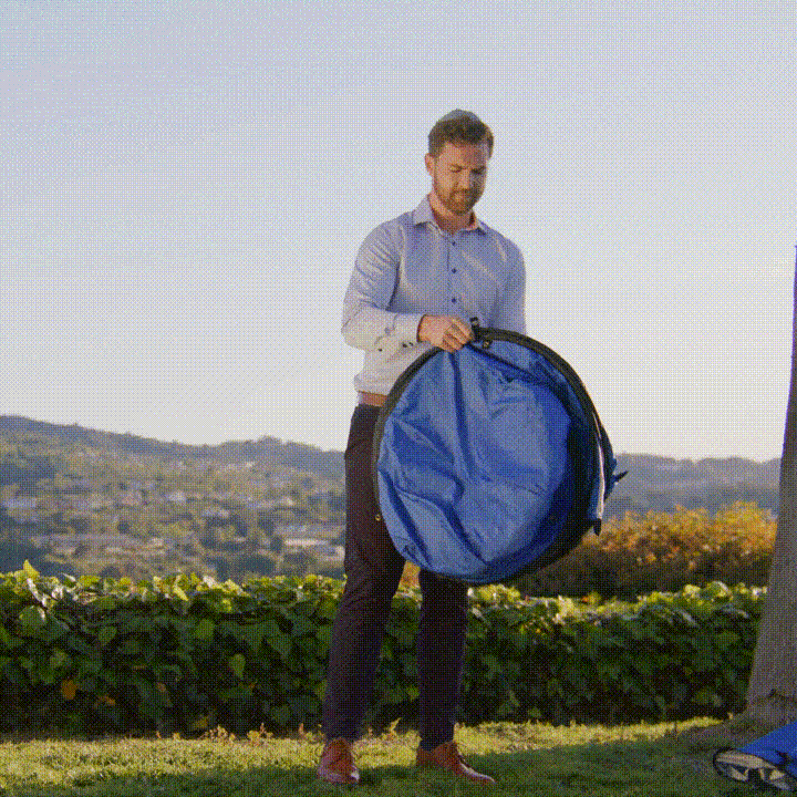 How to assemble a pop-up travel sukkah kit