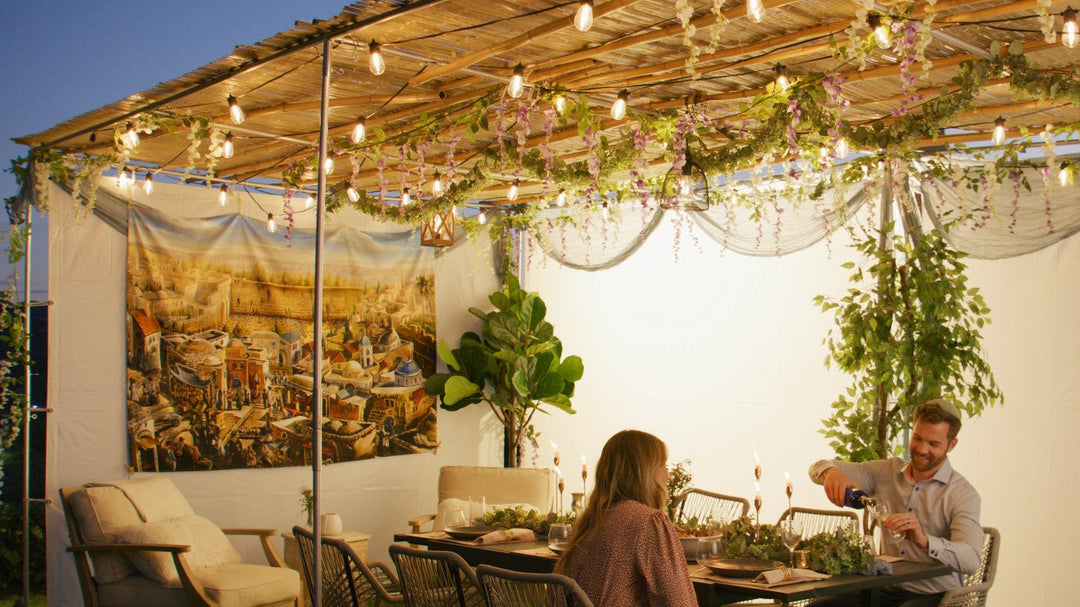 Standing, Sitting, or Mid-Chew: How to Actually Eat in the Sukkah