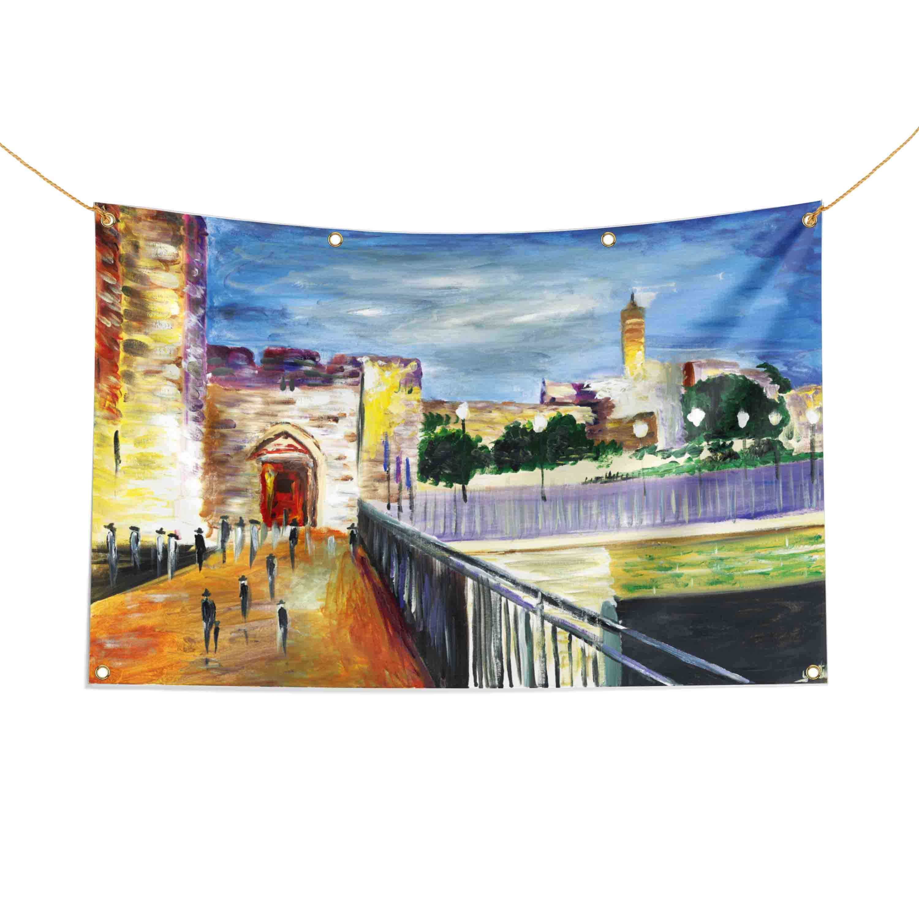 Yaeli Vogel Aliya LaRegel Tapestry - Thumbnail 3